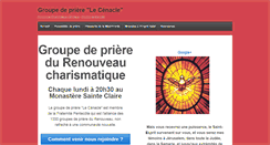 Desktop Screenshot of lecenacle.fr