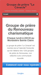 Mobile Screenshot of lecenacle.fr